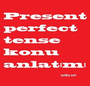 Present Perfect Tense
