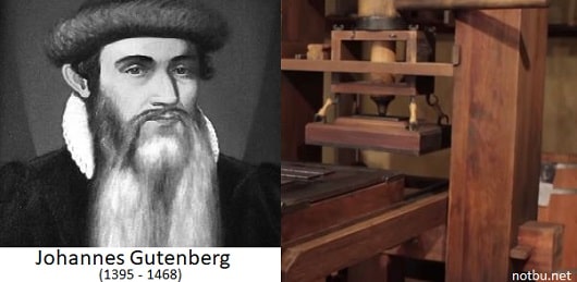 Gutenberg neyi icat etti